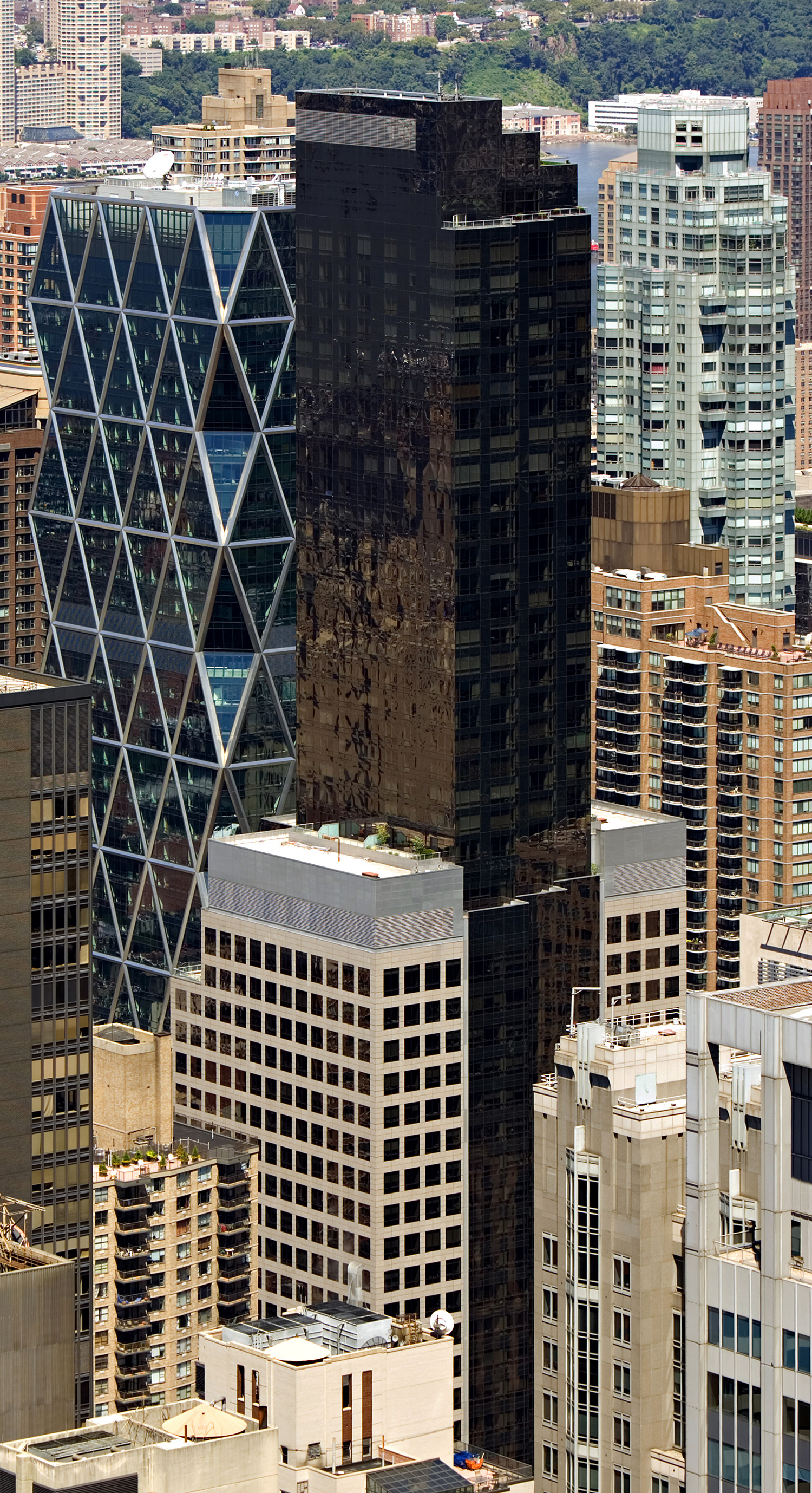 Random House Tower, New York City - View from Top of the Rock. © Mathias Beinling